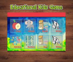 Kids Educational Learning Game Affiche