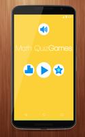 Math Quiz Games Apps Free پوسٹر