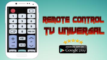 Remote Control TV Universal Affiche