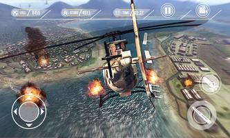 Real Gunship Battle Helicopter War 3D Affiche