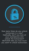 SELFLOCK - Lockscreen usage poster