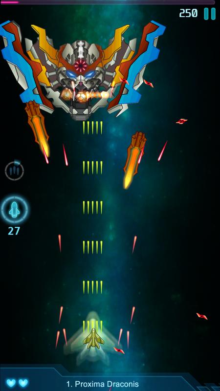 [Game Android] Galaxy Falcon Six Fighters