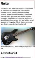 برنامه‌نما Basic Guitar Ebook عکس از صفحه