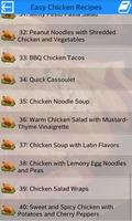 Chicken Recipes Easy Ekran Görüntüsü 1