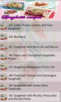 Spaghetti Recipes capture d'écran 1
