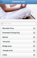Gerakan Yoga capture d'écran 1