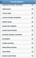 Kajian Bulan Ramadhan capture d'écran 2