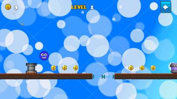 Blue Ball Rolling screenshot 1