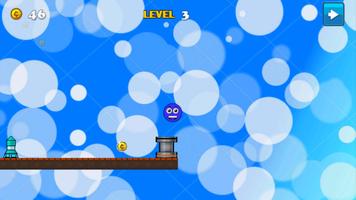 Blue Ball Rolling Screenshot 3