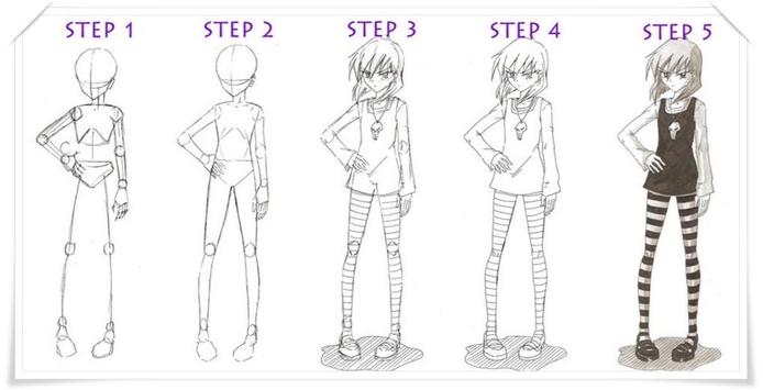 DIY Anime Drawing Tutorial for Android - APK Download