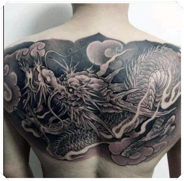 Dragon Tattoo Designs For Back For Men