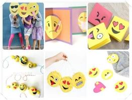 DIY Emoji Craft Idea for Kids poster