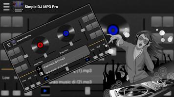 Simple DJ MP3 plakat