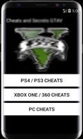 Cheat Codes For GTA V ポスター