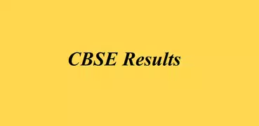 CBSE Results eXpress