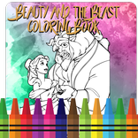 Princess Beauty And The Coloring Book of Beast
