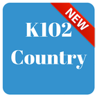 Radio for  K102 Country KICR 102.3 FM Idaho ไอคอน