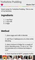 Yorkshire Pudding Recipes 📘 Cooking Guide capture d'écran 2
