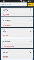 Yoruba Dictionary - Offline 海报