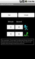 Alarm for exercise โปสเตอร์