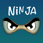Jumping Ninja with Zombie icône