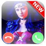 call from wonder  women prank