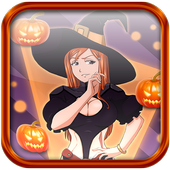 Halloween sticker Me icon