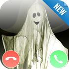 call from scary ghost prank أيقونة