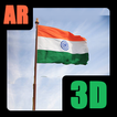 India Flag 3D Independence Day 15 Aug 2018 Augment