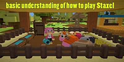 Guide To Staxel Tips And Tricks Plakat
