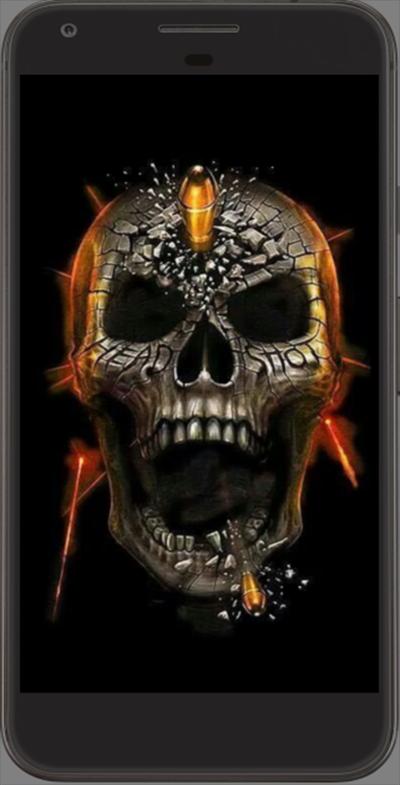 Skull Lock Screen - HD Wallpapers APK pour Android Télécharger