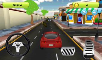 car 3d driving simulator скриншот 3