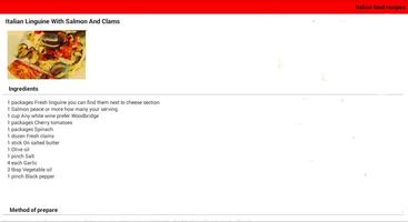 Italian food recipes screenshot 3
