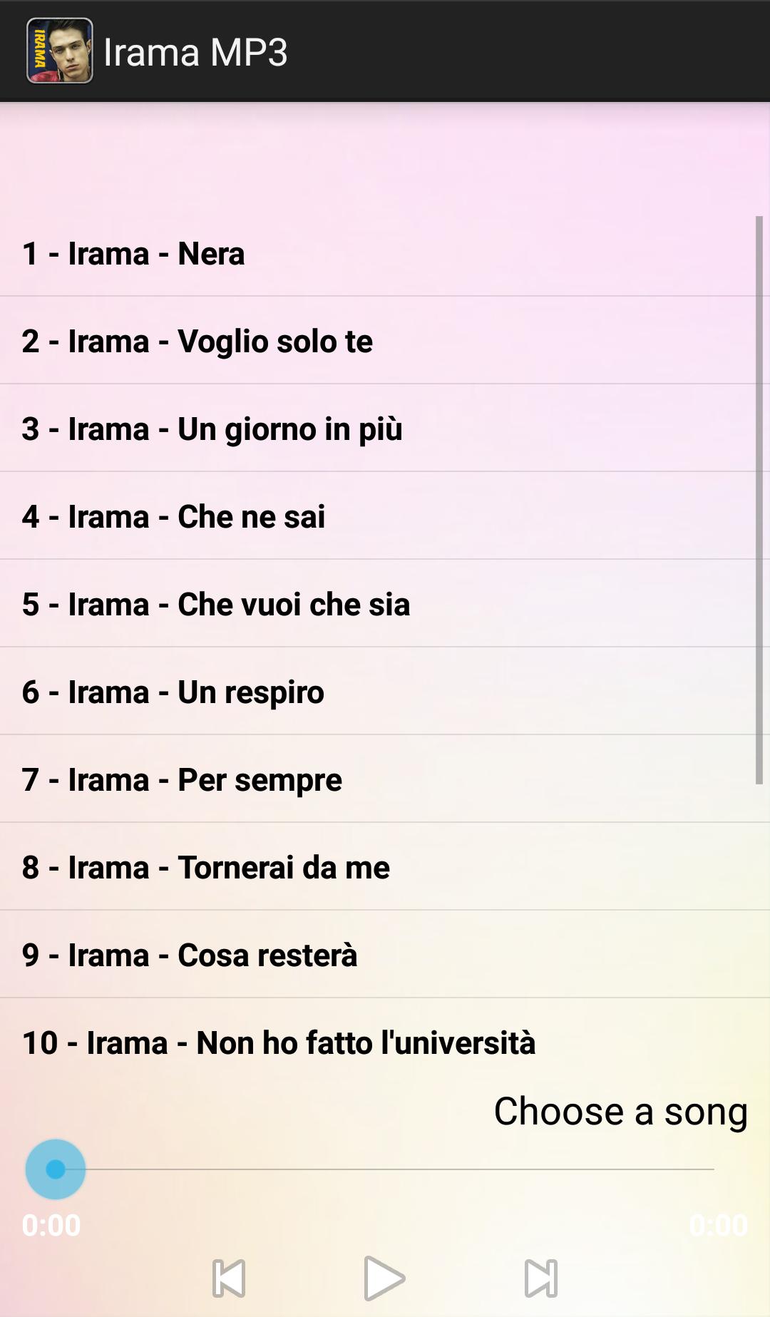 canzone nera irama scarica
