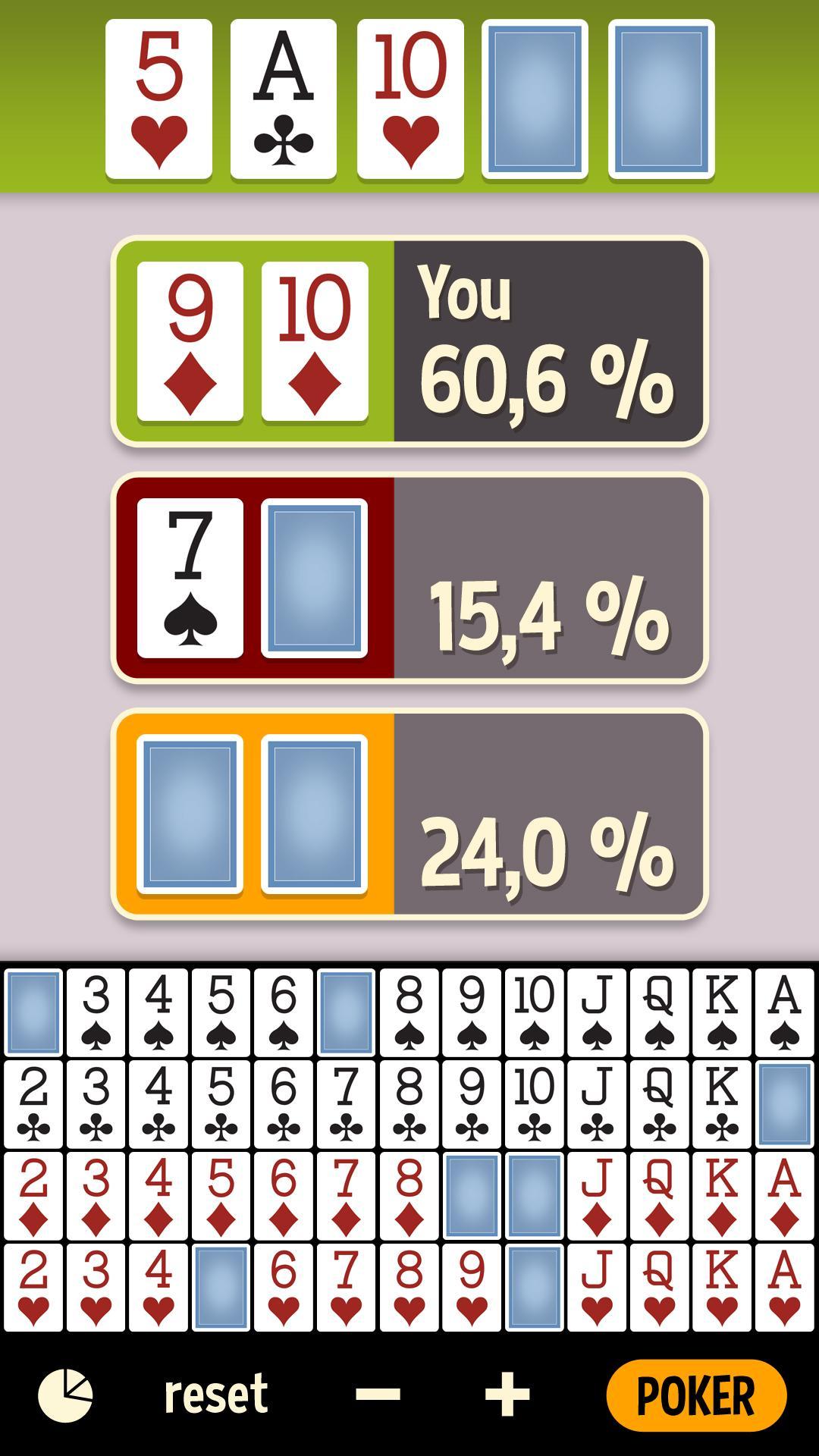 Poker Odds Calculator Offline for Android - APK Download