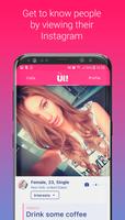 Ui - Instagram dating & new friends 海报