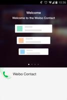 weibo contact Affiche