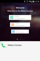 weibo contact poster