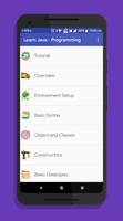 Learn Java - Tutorial स्क्रीनशॉट 1