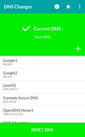 Mudança DNS - 3G / 4G / WiFi Cartaz