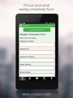 Work Timesheet تصوير الشاشة 1