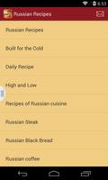 Poster Amazing Russian Recipes