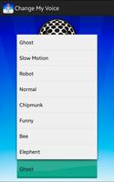 Change my Voice - Effects capture d'écran 2