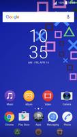 Theme PSpad for XPERIA الملصق