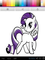 Little Pony Paint الملصق