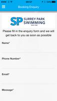 Surrey Park Swimming App ảnh chụp màn hình 3