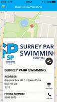 Surrey Park Swimming App ảnh chụp màn hình 1