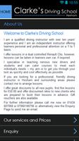 برنامه‌نما Clarkes Driving School عکس از صفحه