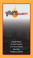Island Fire and Security poster