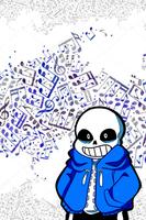 Sans Undertale Music plakat